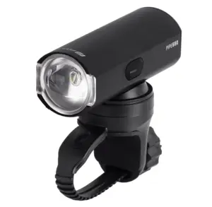 Lampa przednia FORCE PIPE 550 lm USB, czarna