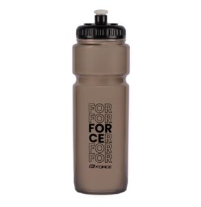 Bidon FORCE DAILY 0,75 l, przezroczysty czarno-czarna