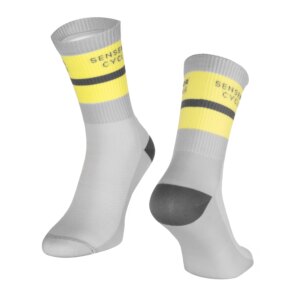 skarpety FORCE STRIPE long, gray S-M/36-41