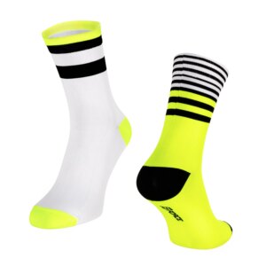 skarpety FORCE ZIGGY, fluo L-XL/42-46