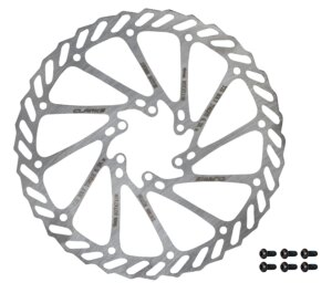 Tarcza hamulca tarczowego FORCE-CLARKS 180 mm, 6 otworów, srebrna